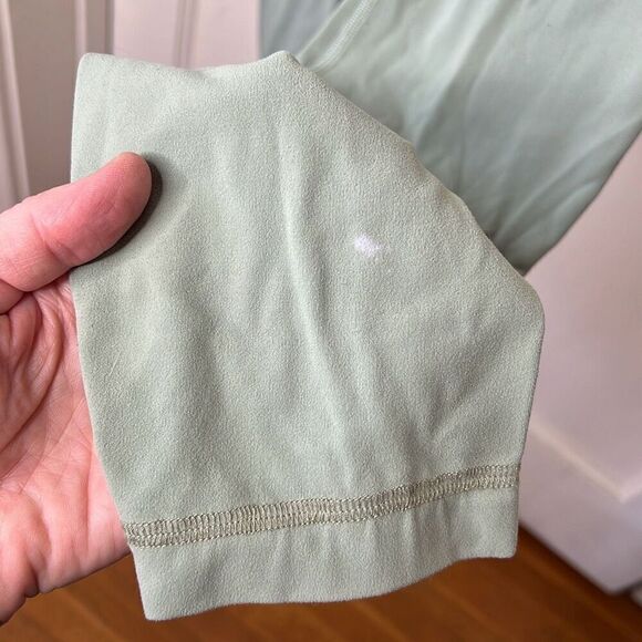 Lululemon Winder Train Cropped Leggings 23” Green Size 4 - Picture 3 of 9